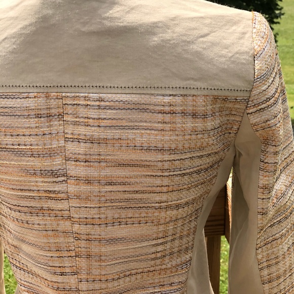 Elie TAHARI Tweed Jacket size2 - Picture 7 of 10